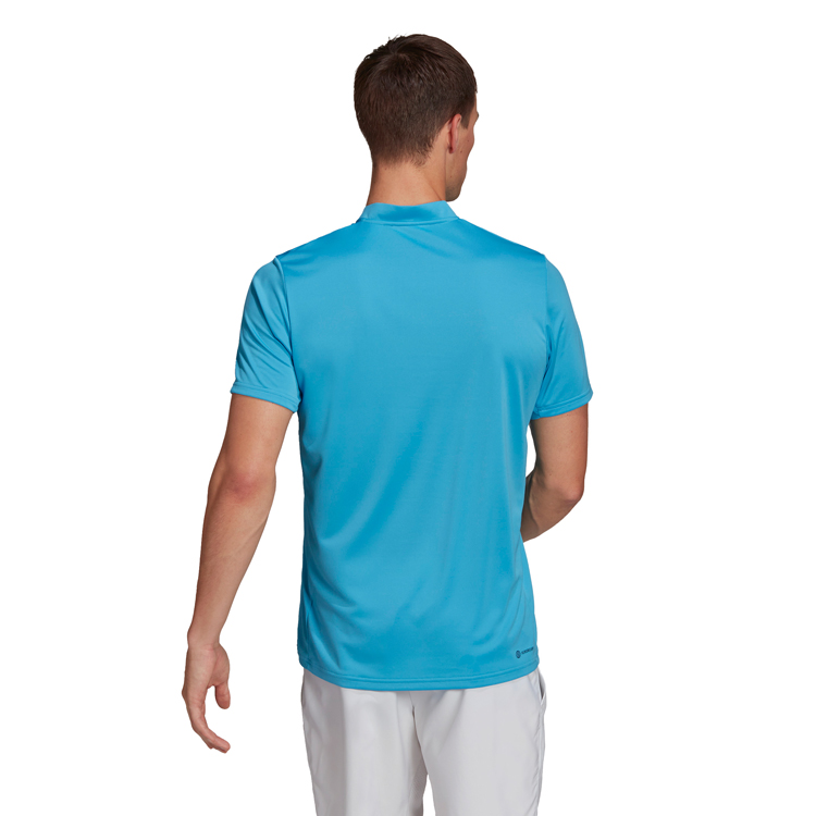  Polo pt bărbați Adidas CLUB HENLEY M Albastru deschis  photo 4